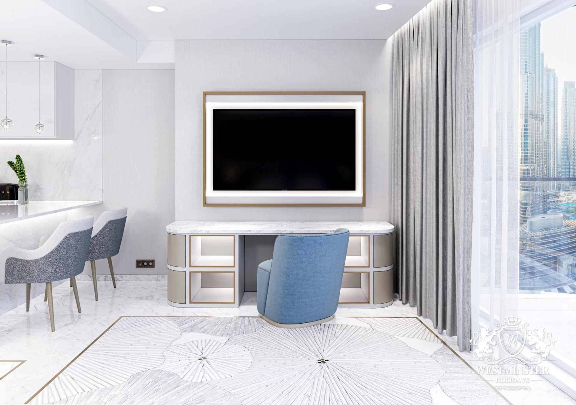 Westminster Dubai Mall ภายนอก รูปภาพ The interior of a typical apartment